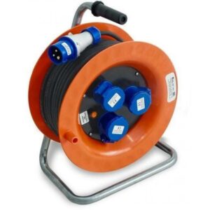 Avvolgicavo Industriale 3x2,5 3 prese CEE 30mt